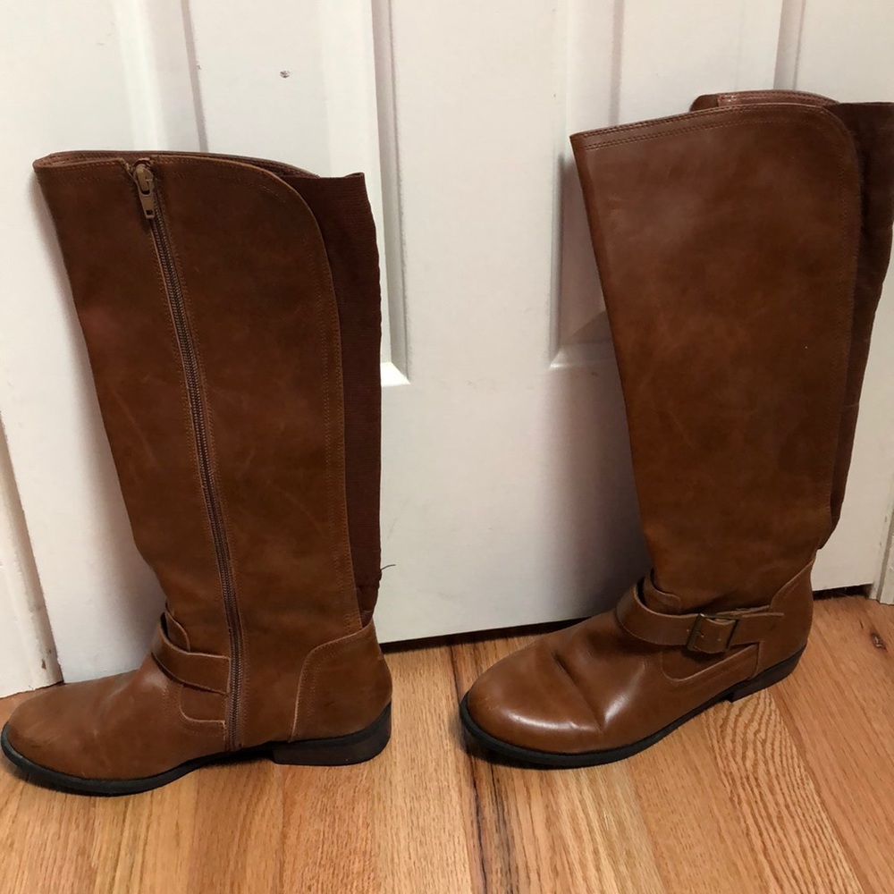 “Riding” high boots